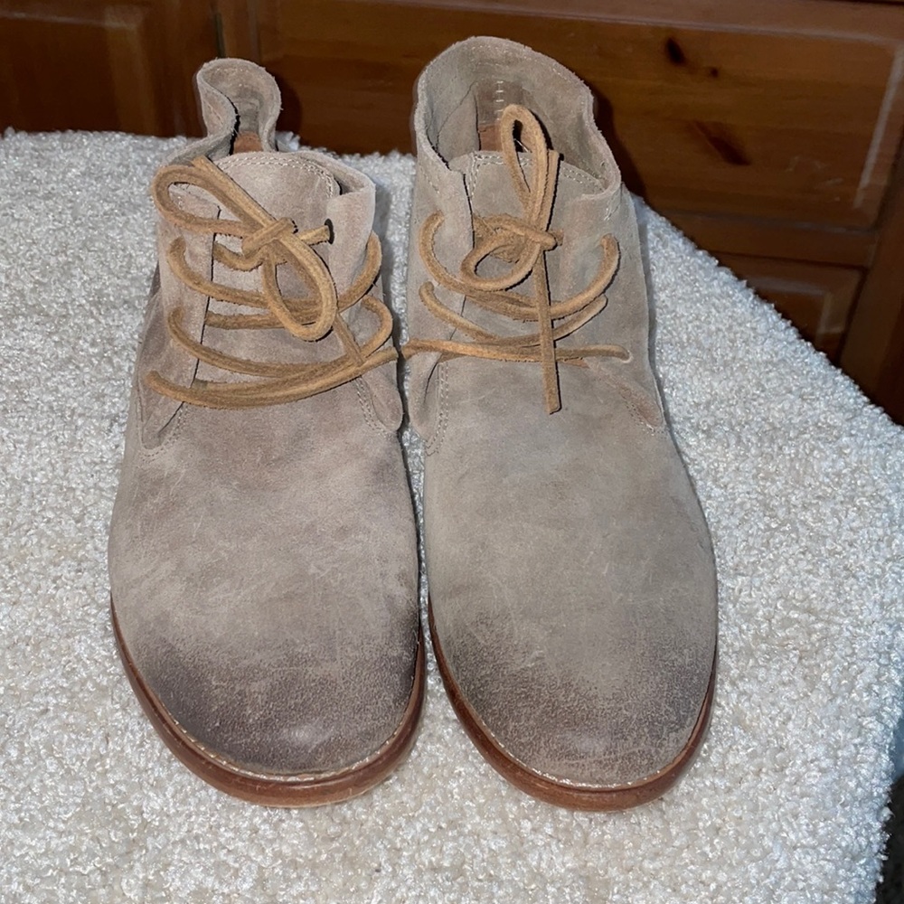 Frye suede ankle boot